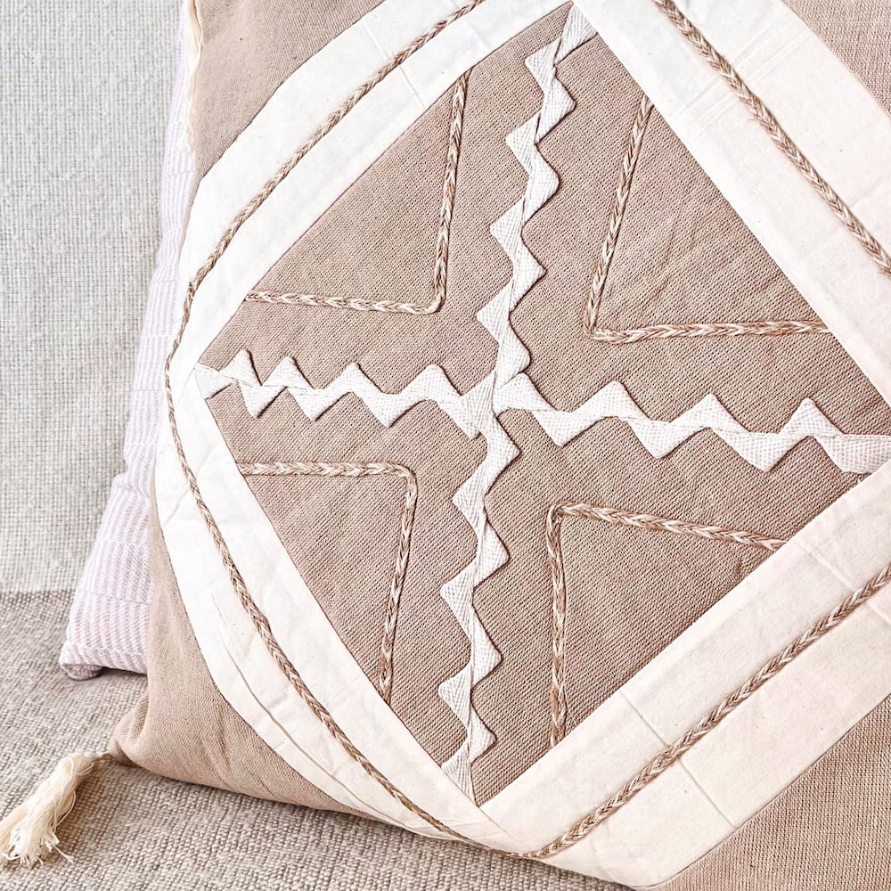 Organic Cotton Cushion Cover - MAPLE