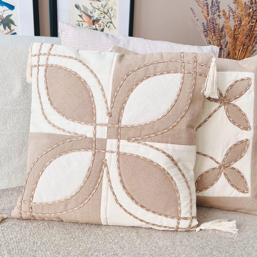 Organic Cotton Cushion Cover - SUNDROP