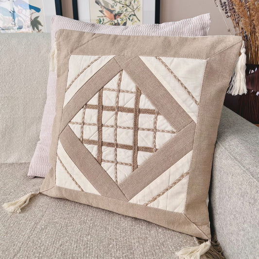 Organic Cotton Cushion Cover - OAK