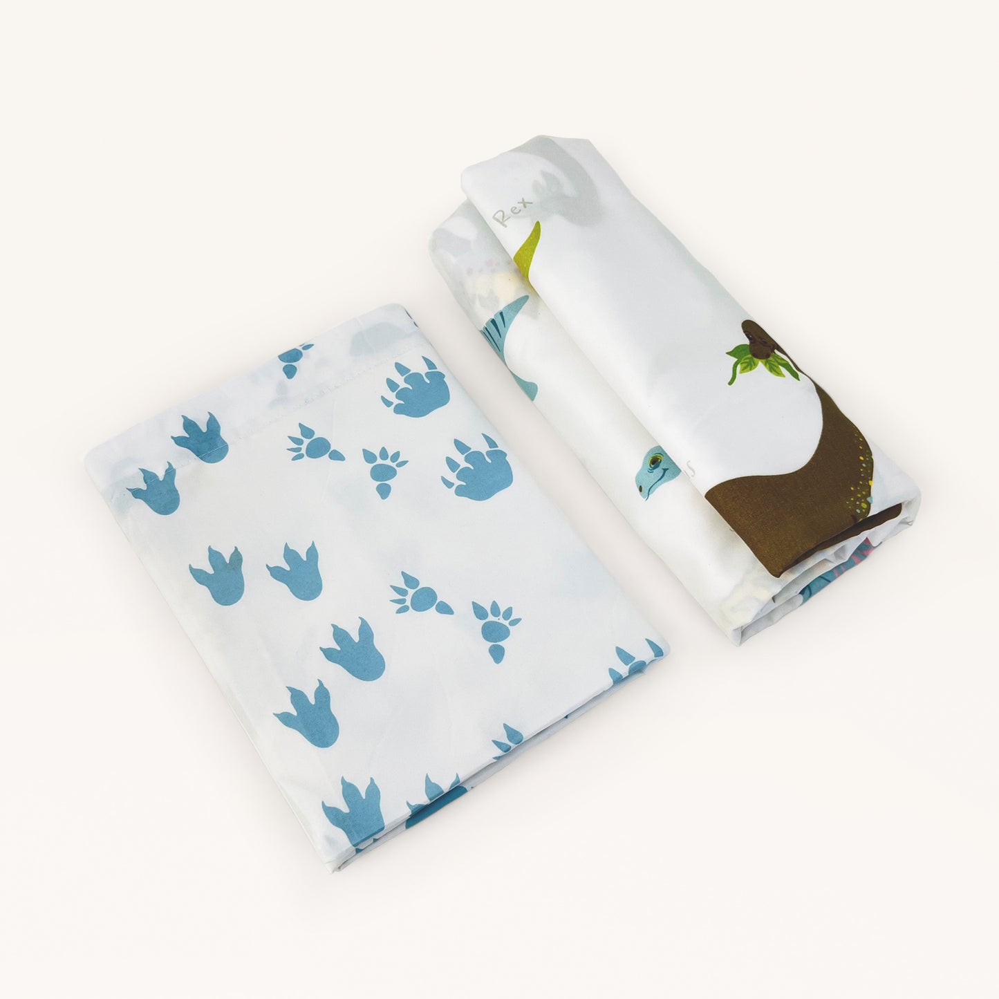 KIDS Flat Bedcover Set  - DINO