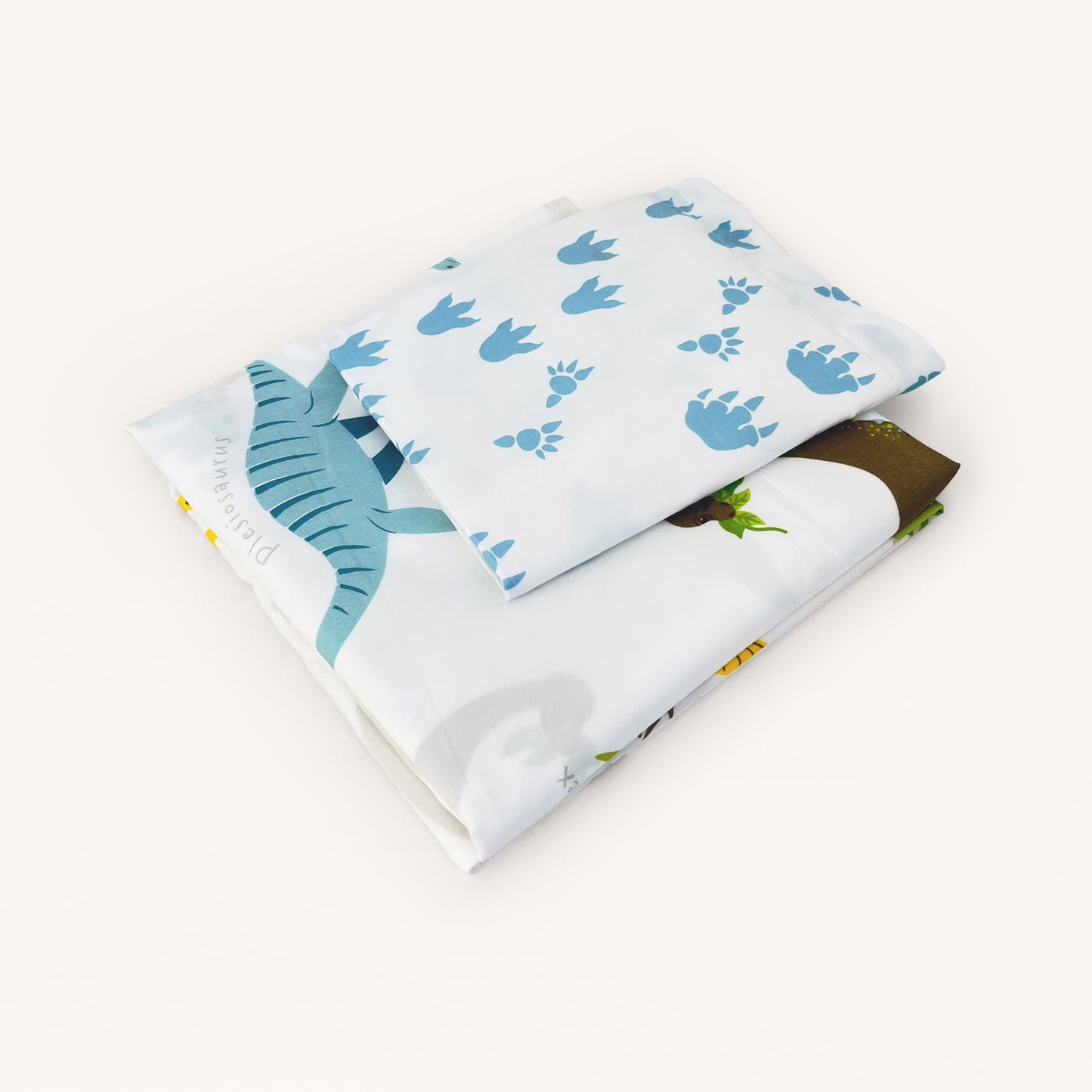 KIDS Flat Bedcover Set  - DINO